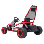 Elektrická motokára Tornado Drift - červená